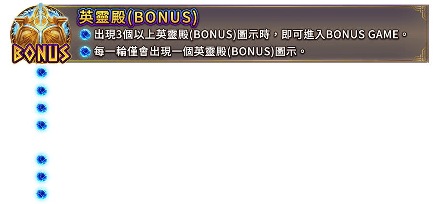 眾神之王-遊戲説明