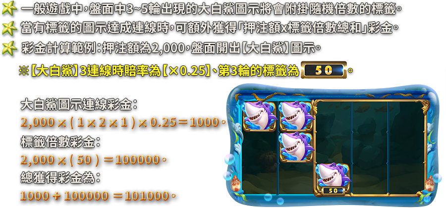 深海尋寶-遊戲説明