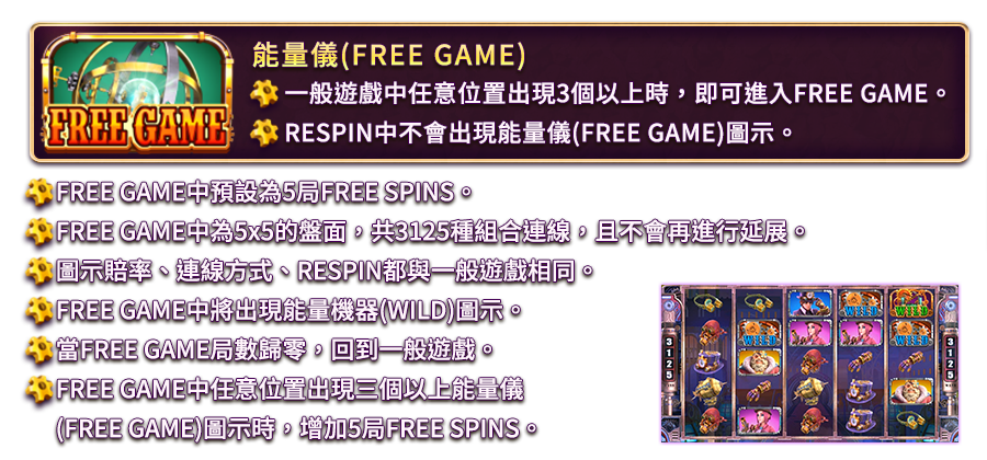 蒸氣帝國-遊戲説明