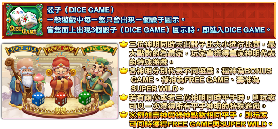 福祿壽-遊戲説明