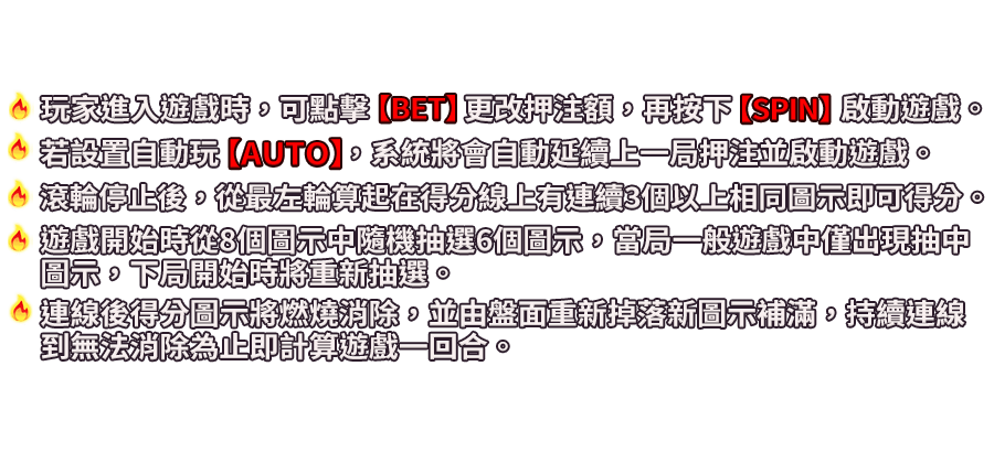 夯到爆-遊戲説明