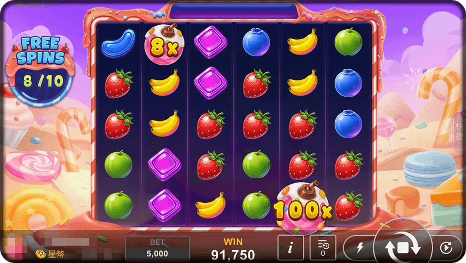 糖果炸彈遊戲畫面-星城Online
