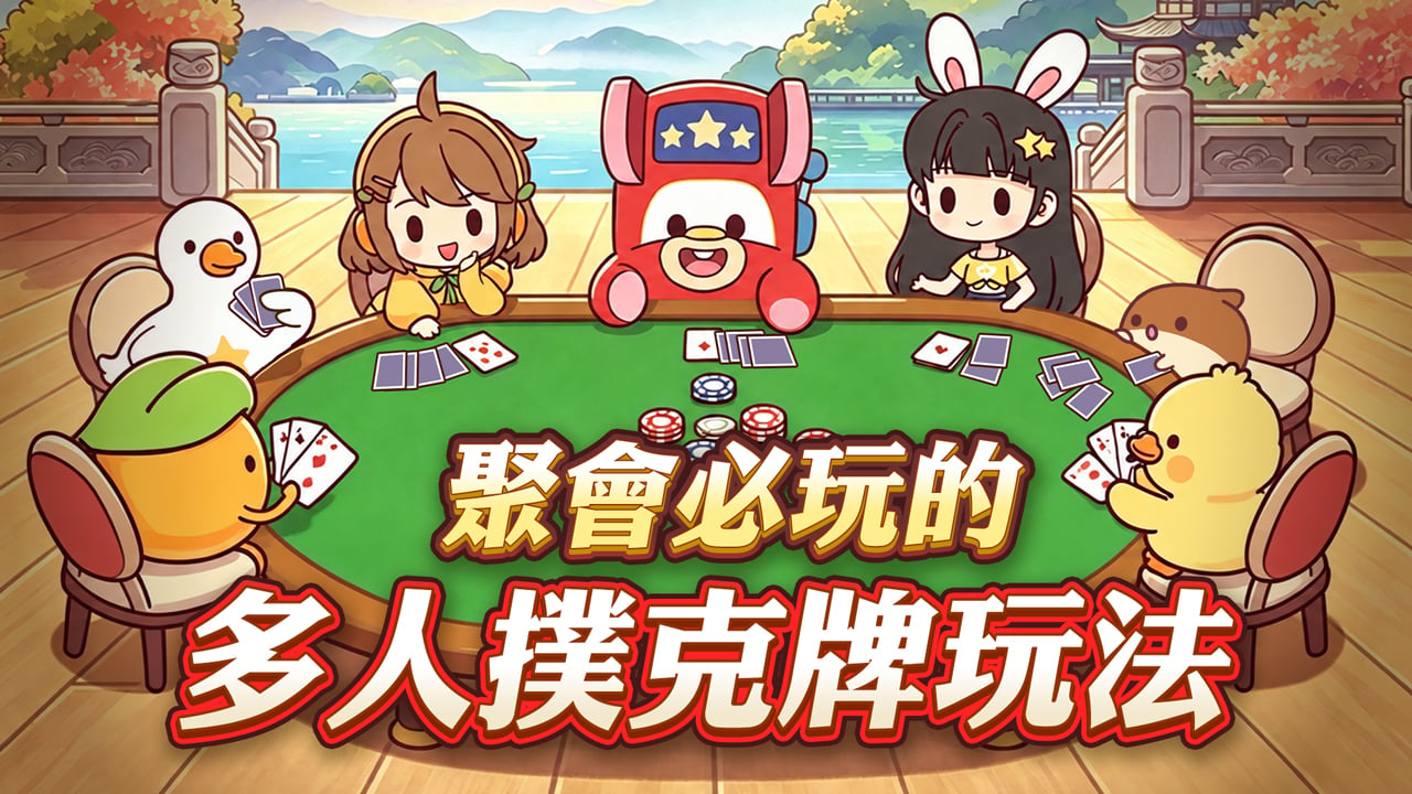 多人撲克牌玩法-兩人撲克牌遊戲