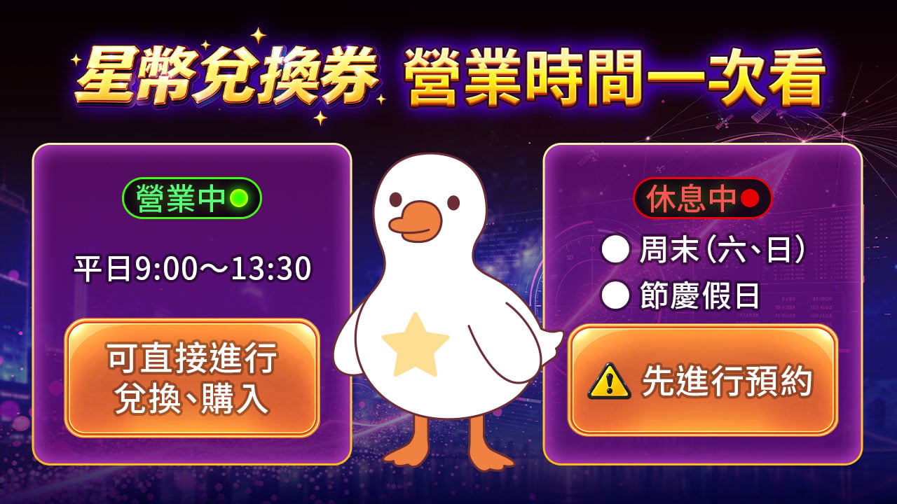 星幣兌換券營業時間,進行預約不怕空手而歸 星幣兌換券營業時間-兌換券