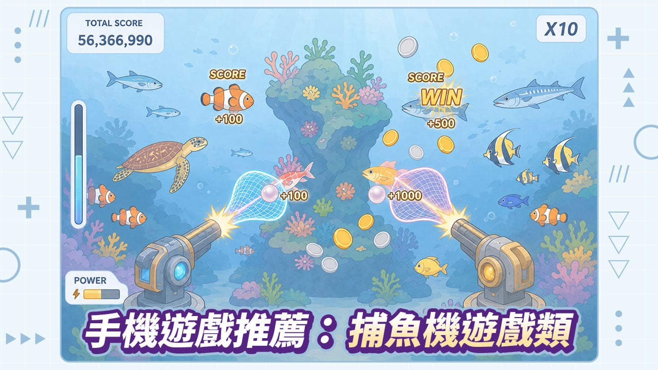 手遊推薦,手機遊戲推薦捕魚類 手機遊戲推薦捕魚類-手遊推薦
