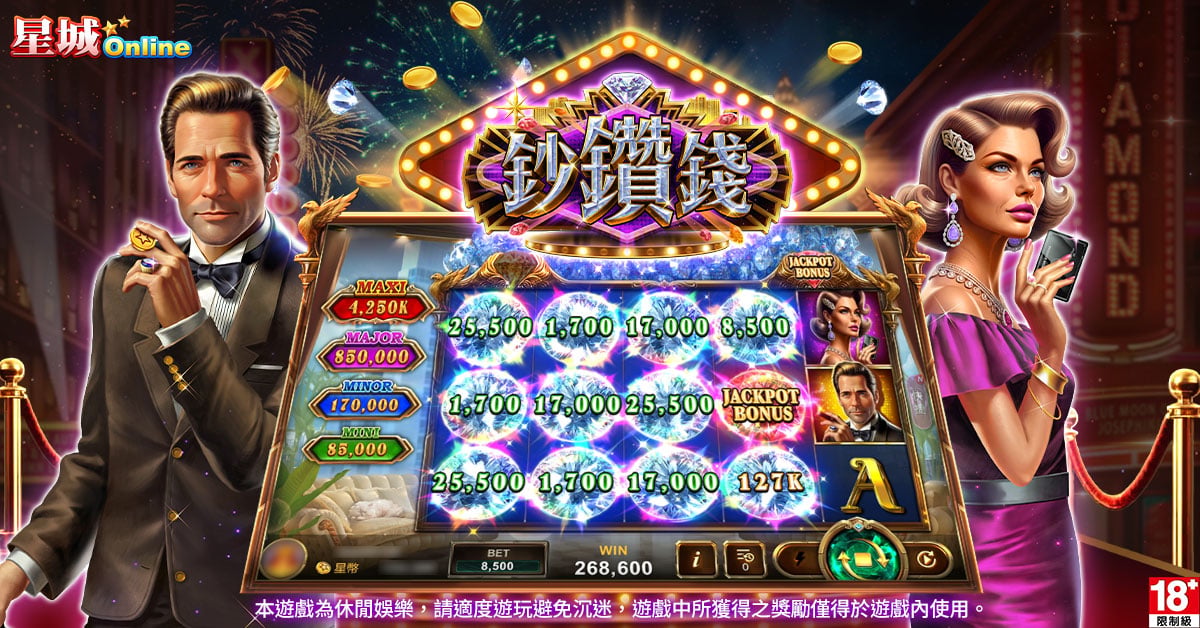 鈔鑽錢老虎機-新手也能輕鬆玩