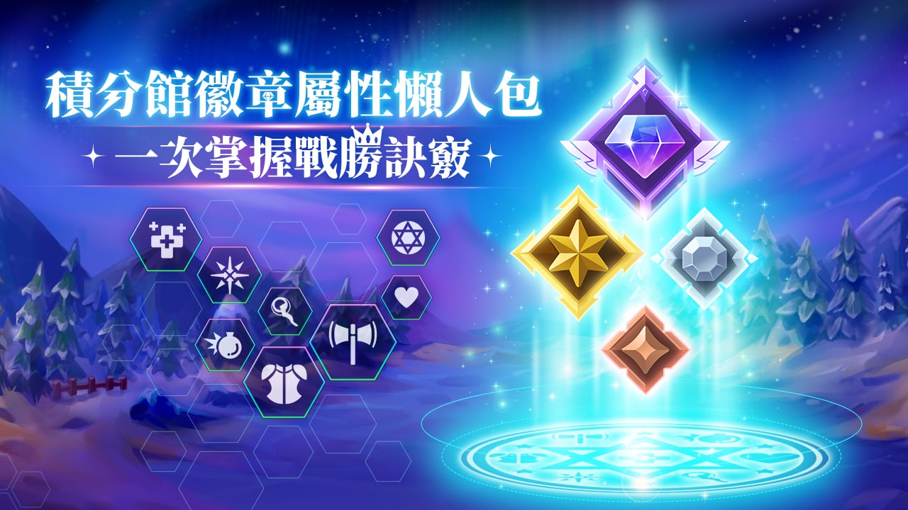 積分館徽章屬性-星城開箱文