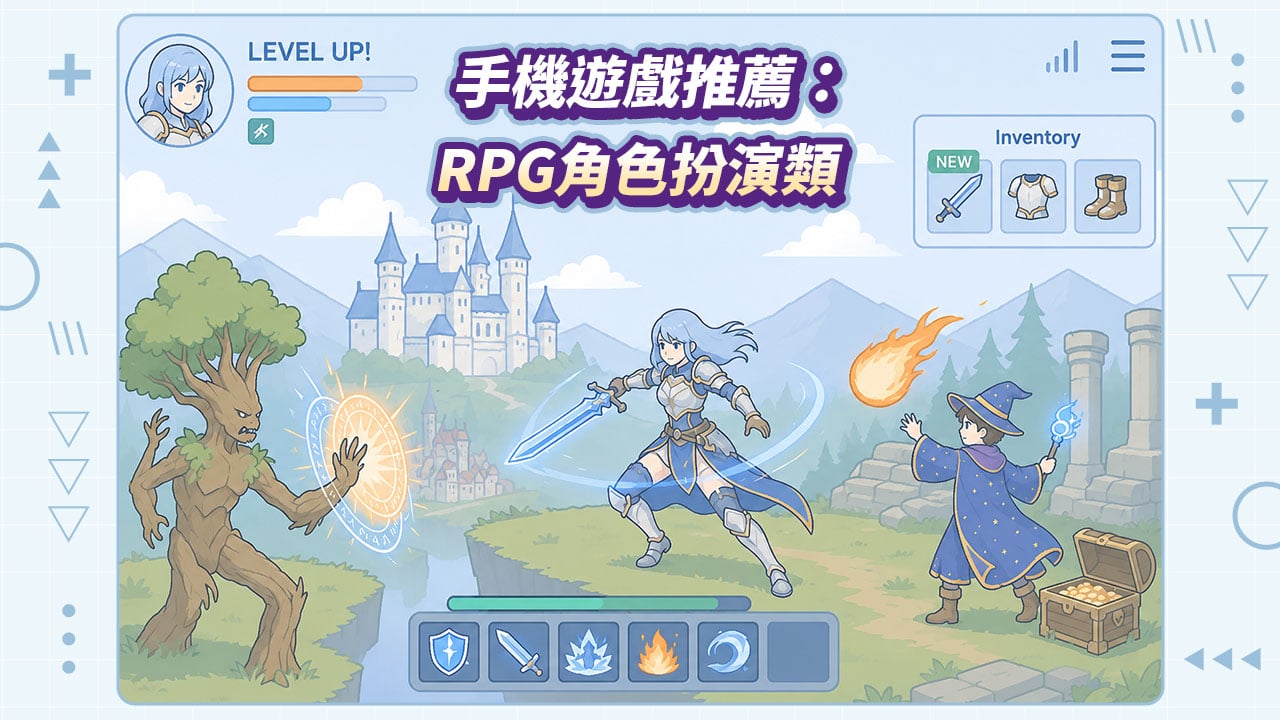 手遊推薦,手機遊戲推薦RPG角色類 手機遊戲推薦RPG角色類-手遊推薦
