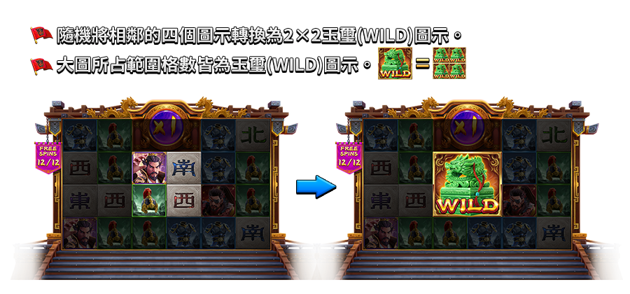 霸三國 亂世梟雄-遊戲説明