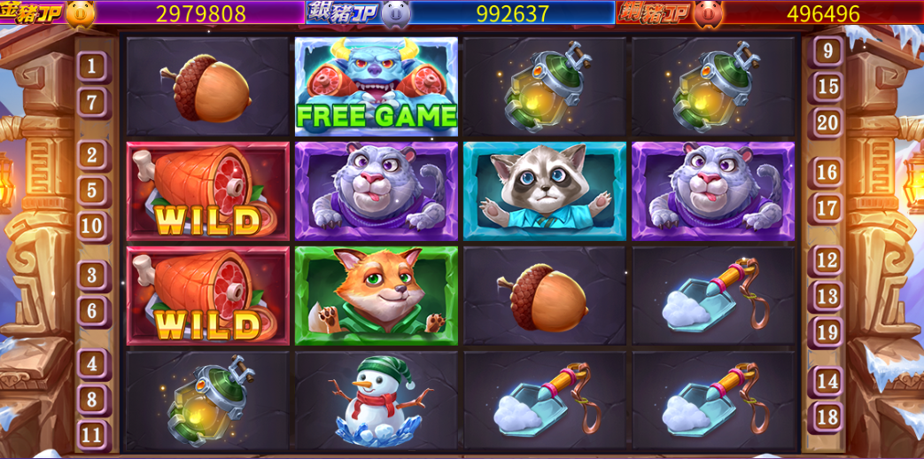 金角耶提一般遊戲畫面-魔法遊戲