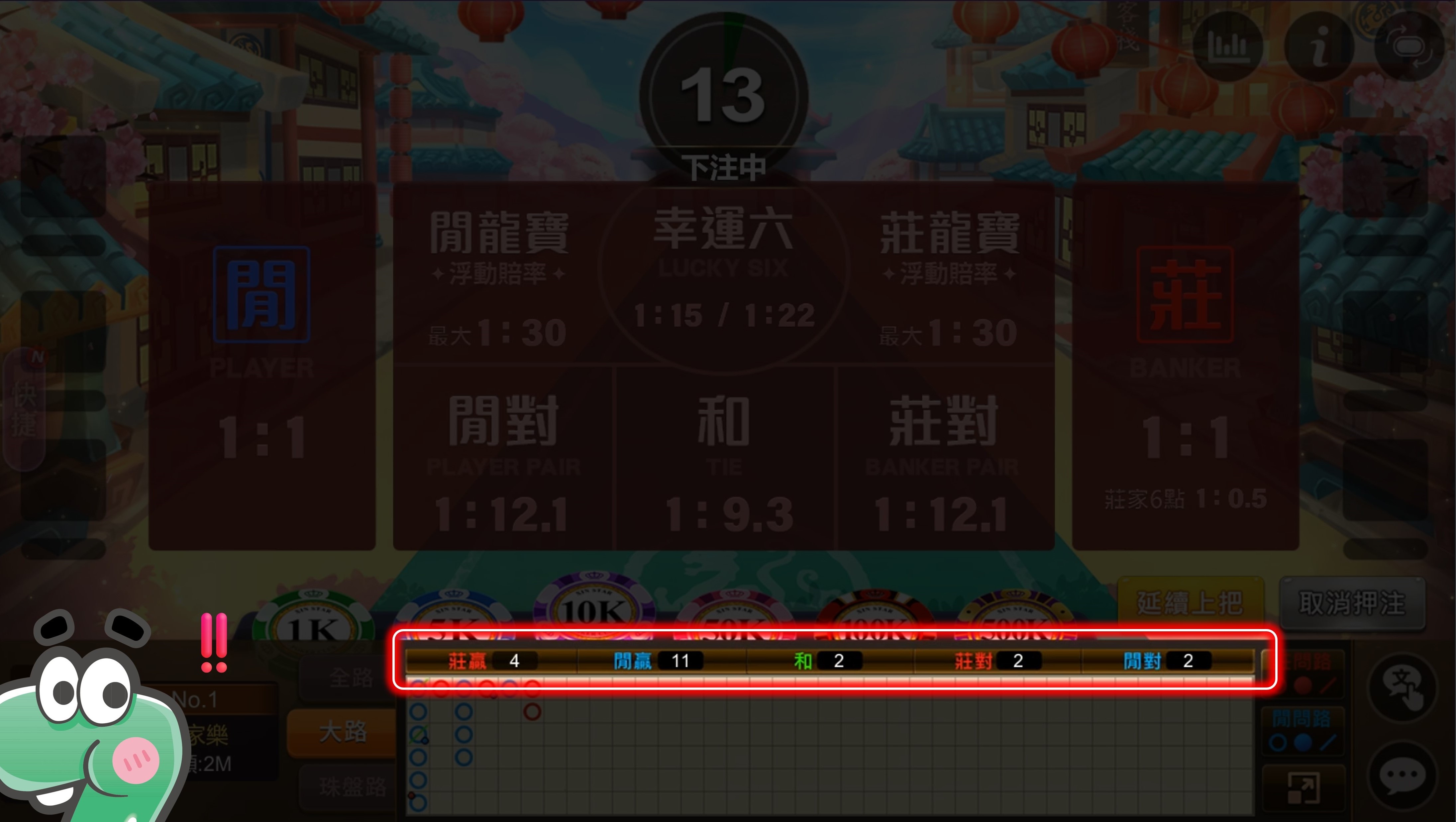 星城百家樂遊戲勝負紀錄-百家樂技巧