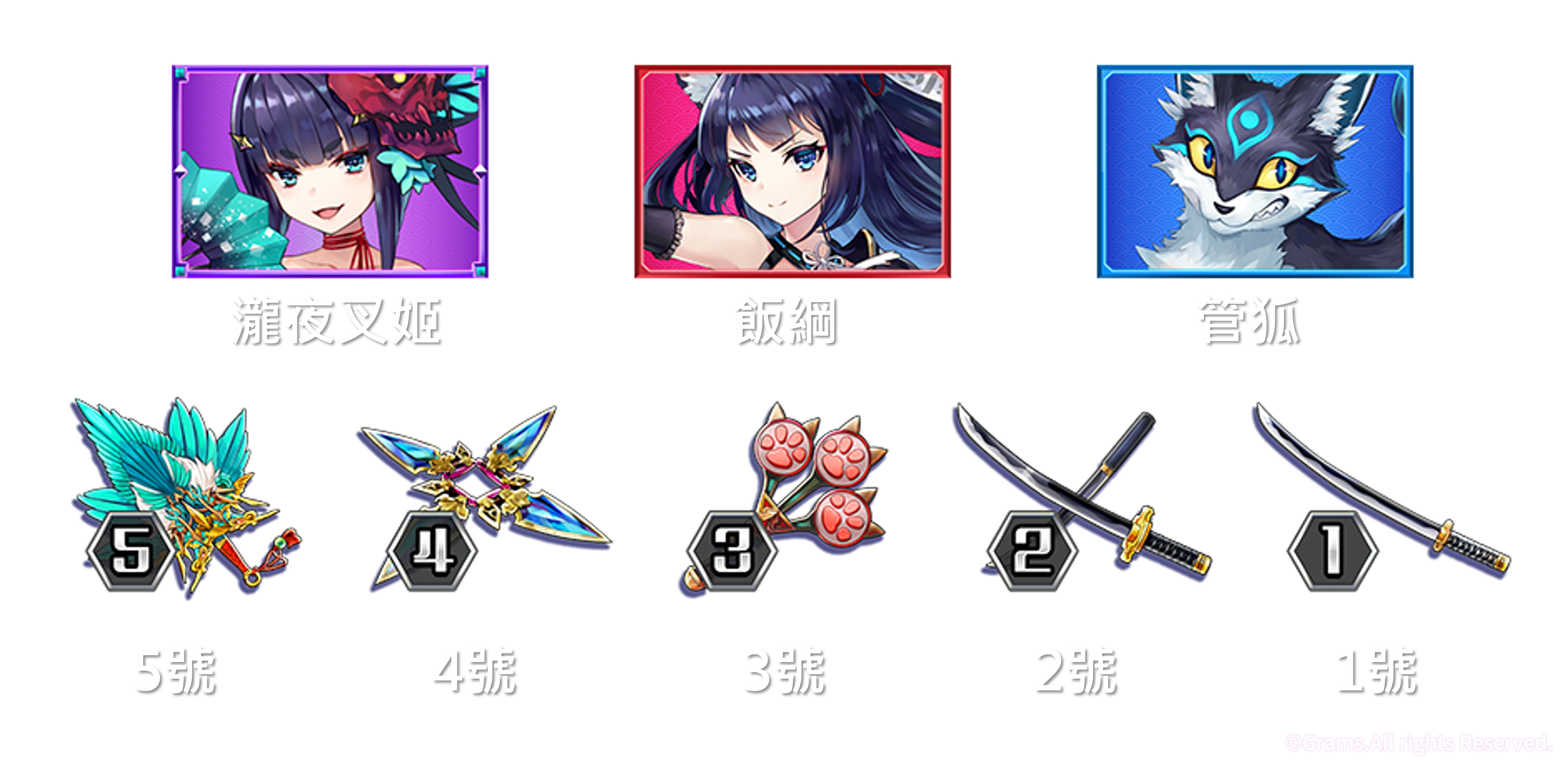 妖界黃昏圖示列表-妖界黃昏