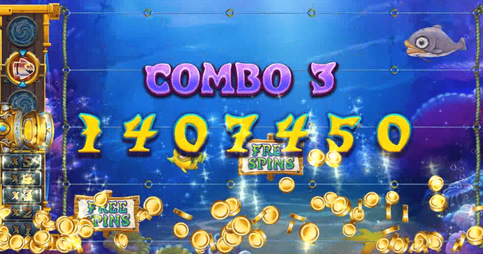 逗陣捕魚季COMBO得分畫面-釣魚遊戲下載