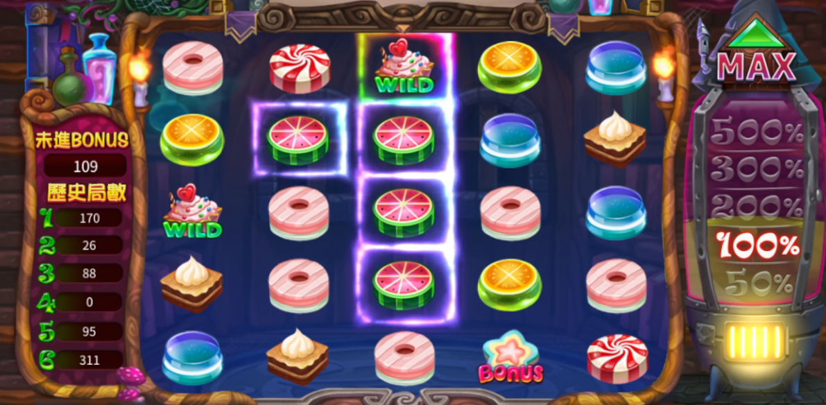 魔法糖果一般遊戲畫面-魔法手遊