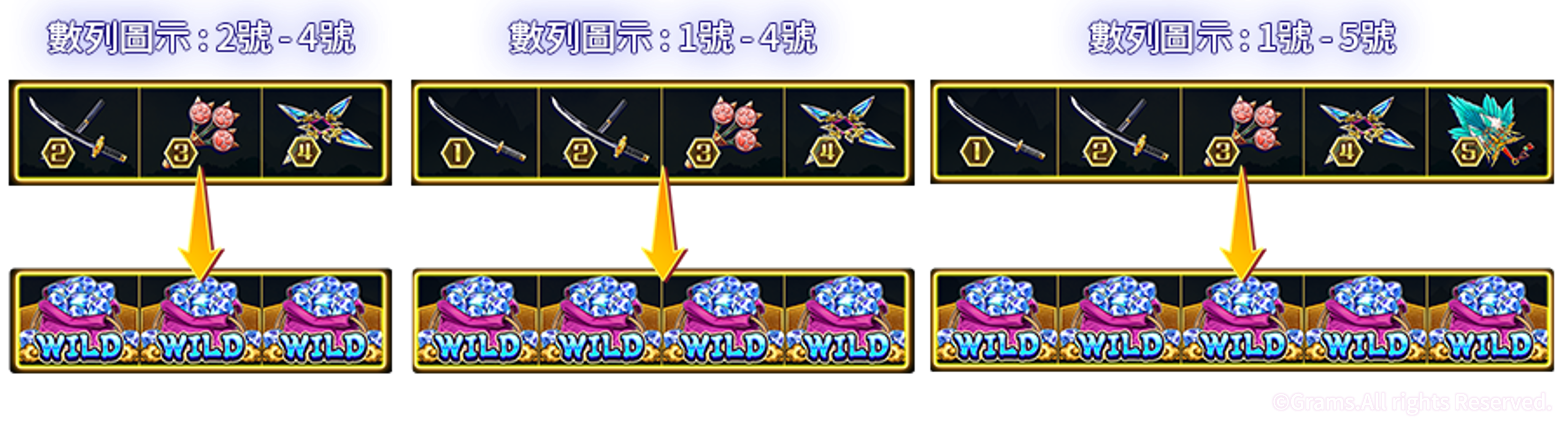 武器連鎖轉換WILD圖示-星城妖界黃昏