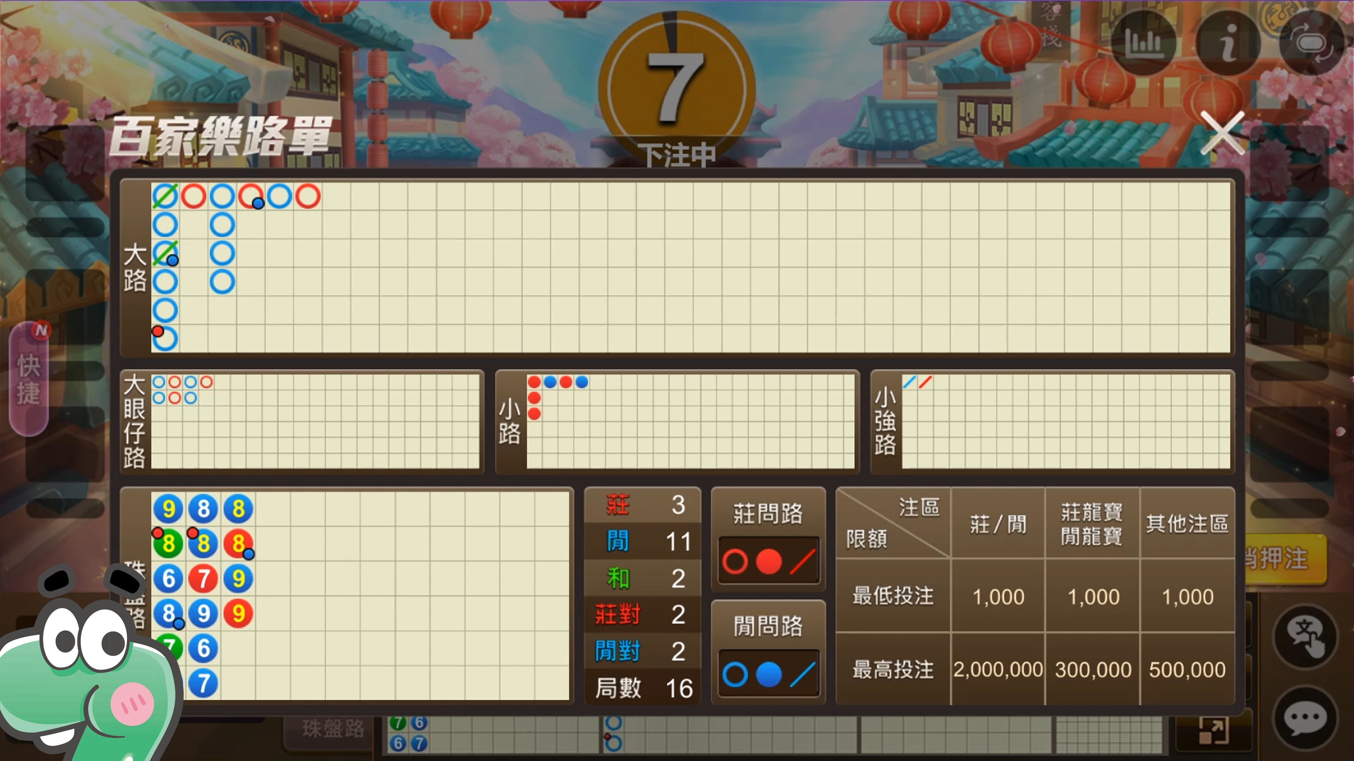 星城百家樂遊戲看路單-百家樂技巧