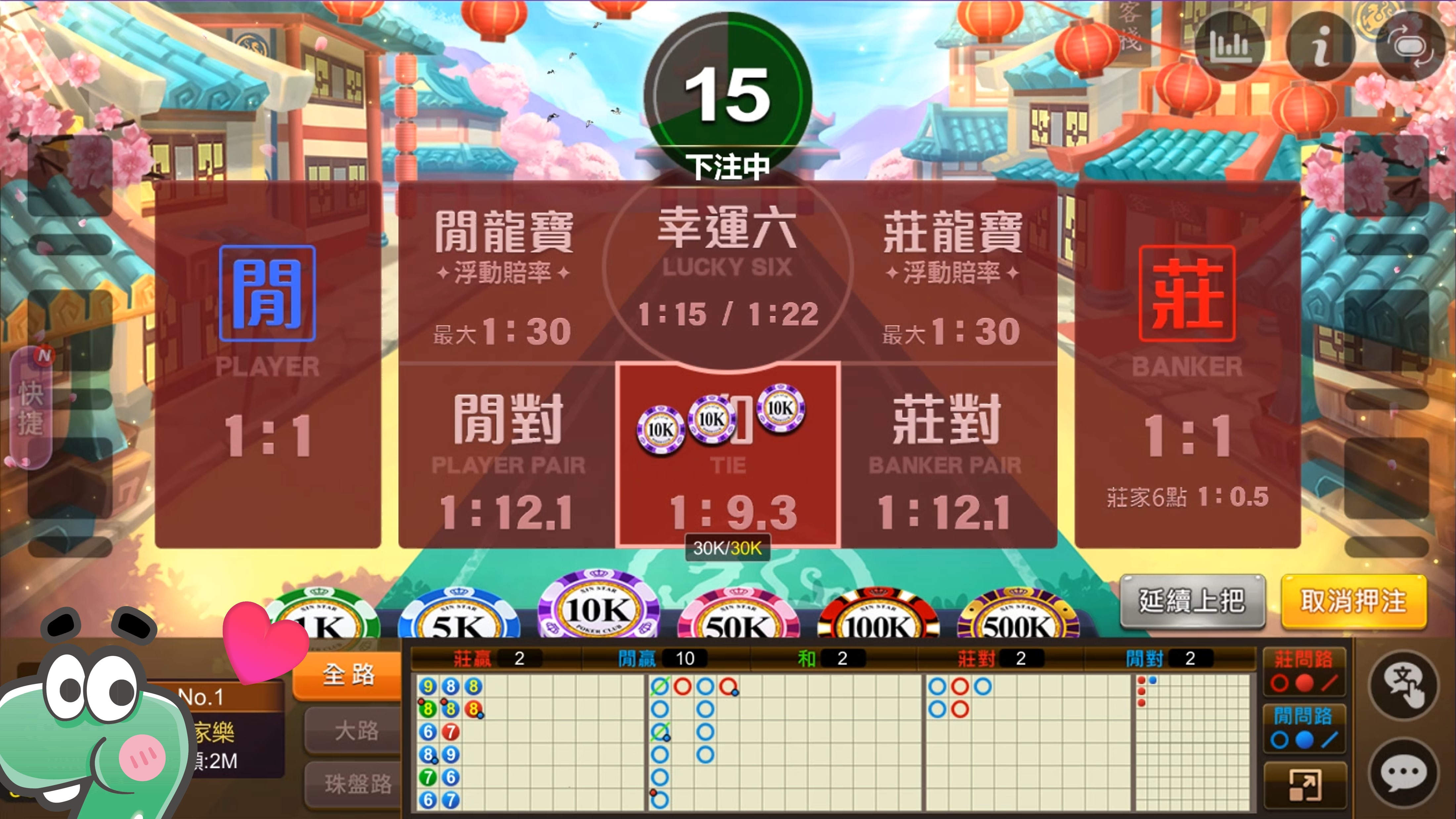 星城百家樂遊戲押注畫面-百家樂技巧