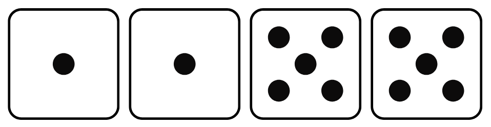十八仔2組點數相同-骰子遊戲有哪些